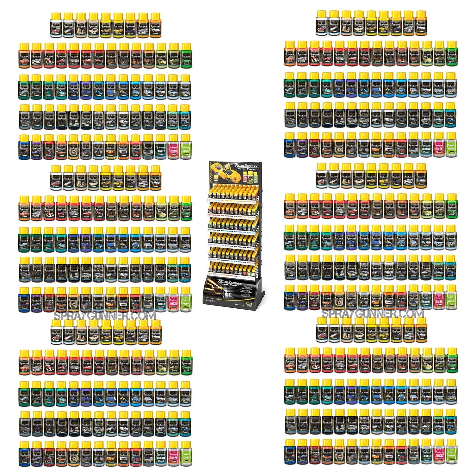 AMMO by MIG COBRA MOTORS entire paint collection + Bonus Rack! - SprayGunner