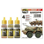 AMMO by MIG Acrylic Sets - BUNDESWEHR AFGHANISTAN SCHEME SET - SprayGunner