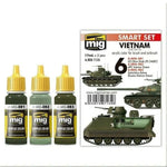 AMMO by MIG Acrylic Sets - VIETNAM COLORS SET - SprayGunner
