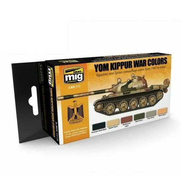 AMMO by MIG Acrylic Sets - YOM KIPPUR WAR COLORS - SprayGunner