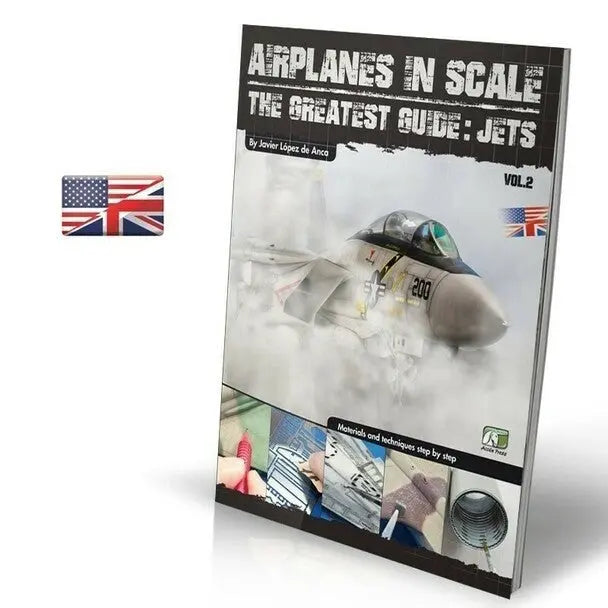 AMMO by MIG Publications - AIRPLANES IN SCALE 2: The Greatest Guide JETS (ENGLISH) - SprayGunner