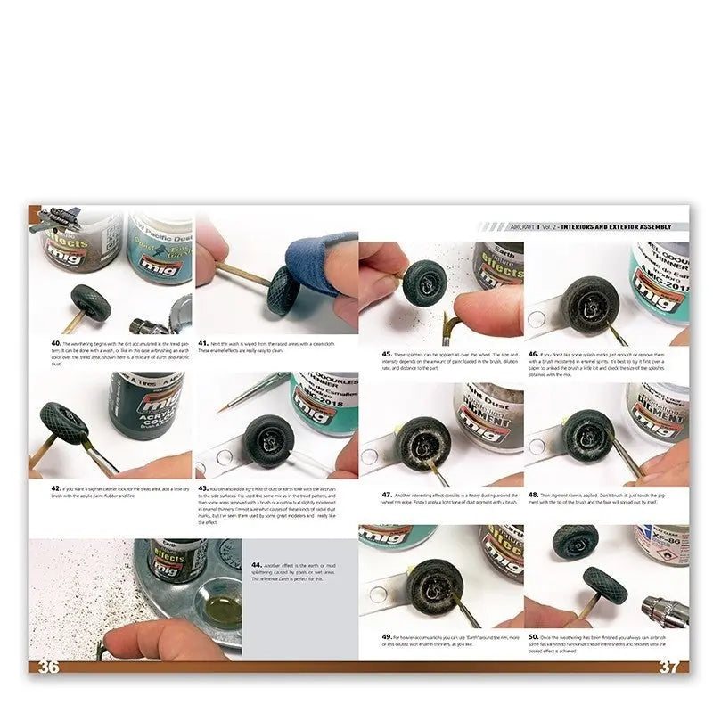 AMMO by MIG Publications - ENCYCLOPEDIA OF AIRCRAFT MODELLING TECHNIQUES VOL.2 : INTERIORS AND ASSEMBLY (ENGLISH) - SprayGunner