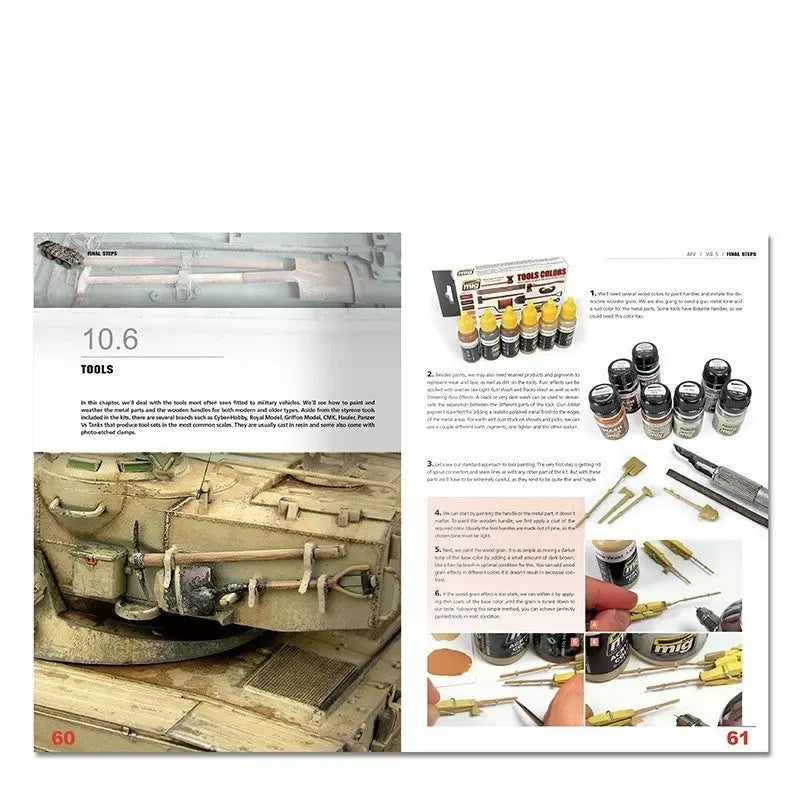 AMMO by MIG Publications - ENCYCLOPEDIA OF ARMOUR MODELLING TECHNIQUES VOL. 5 - FINAL TOUCHES (English) - SprayGunner