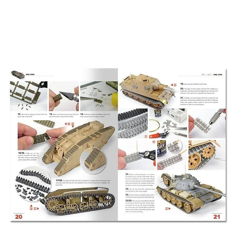 AMMO by MIG Publications - ENCYCLOPEDIA OF ARMOUR MODELLING TECHNIQUES VOL. 5 - FINAL TOUCHES (English) - SprayGunner