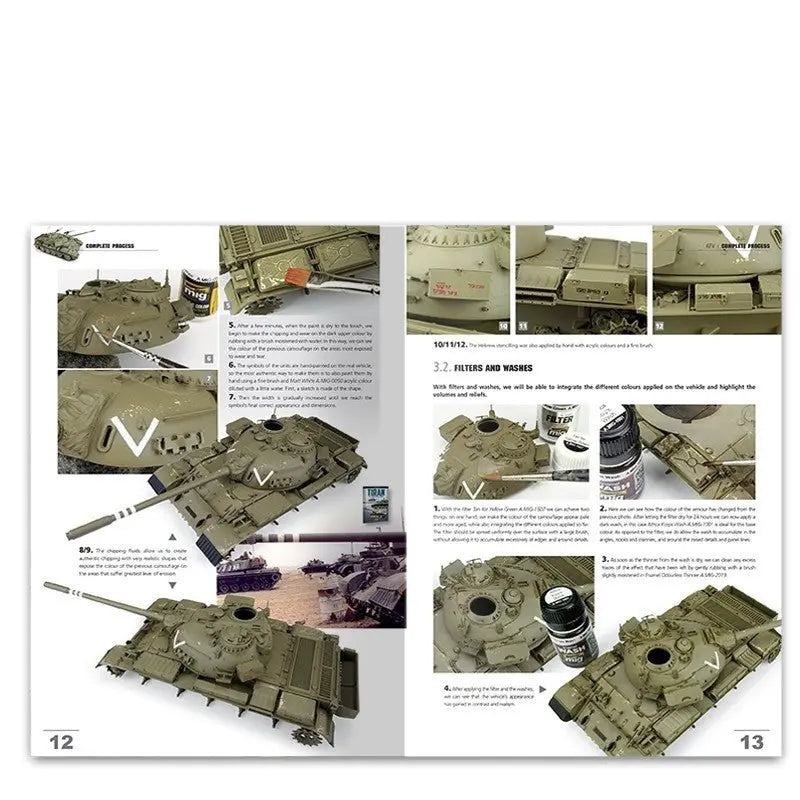 AMMO by MIG Publications - ENCYCLOPEDIA OF ARMOUR VOL. 6 - COMPLETE PROCESS (English) - SprayGunner