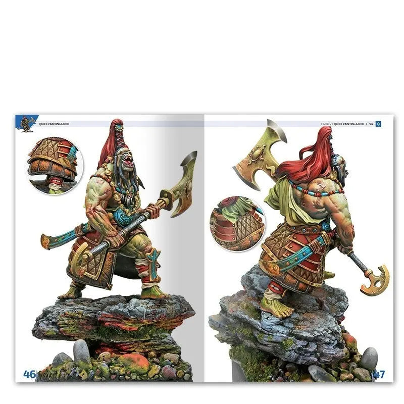 AMMO by MIG Publications - ENCYCLOPEDIA OF FIGURES MODELLING TECHNIQUES VOL. 0 - QUICK GUIDE FOR PAINTING (English) - SprayGunner