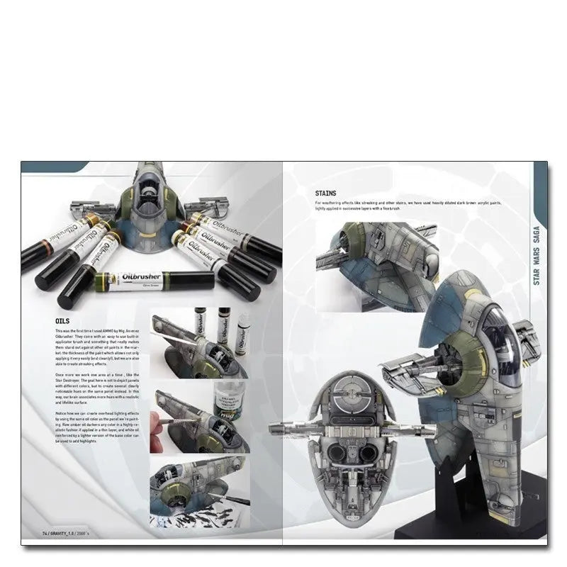 AMMO by MIG Publications - GRAVITY 1.0 - SCI FI MODELLING PERFECT GUIDE - SprayGunner