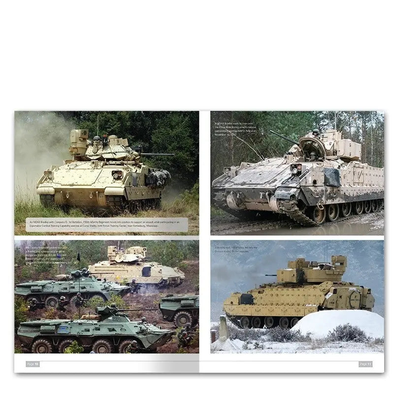 AMMO by MIG Publications - M2A3 BRADLEY FIGHTING VEHICLE IN EUROPE IN DETAIL VOL 2 - SprayGunner