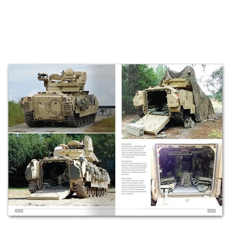 AMMO by MIG Publications - M2A3 BRADLEY FIGHTING VEHICLE IN EUROPE IN DETAIL VOL 2 - SprayGunner