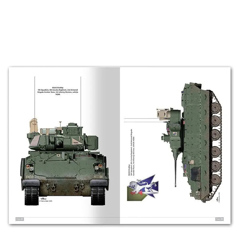 AMMO by MIG Publications - M2A3 BRADLEY FIGHTING VEHICLE IN EUROPE IN DETAIL VOL. 1 - SprayGunner