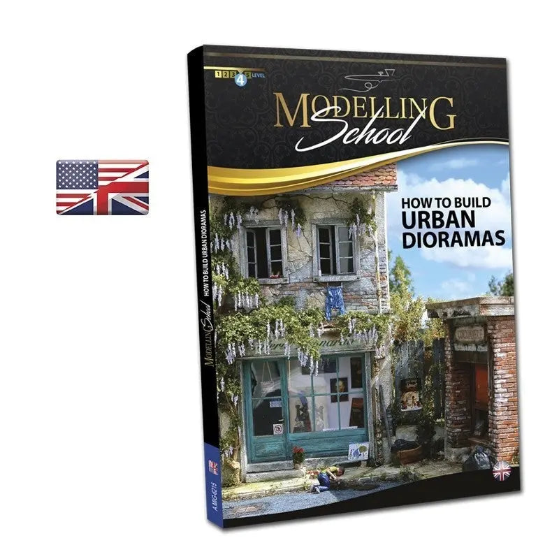 AMMO by MIG Publications - MODELLING SCHOOL: URBAN DIORAMAS (English) - SprayGunner