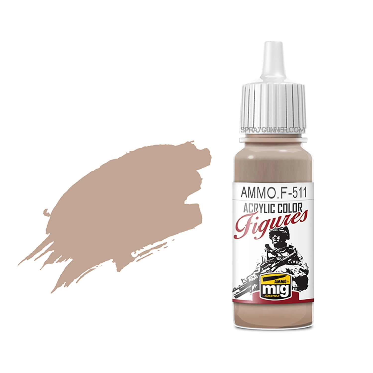 AMMO by MIG Acrylic for Figures - Light Sand FS-33727 - SprayGunner