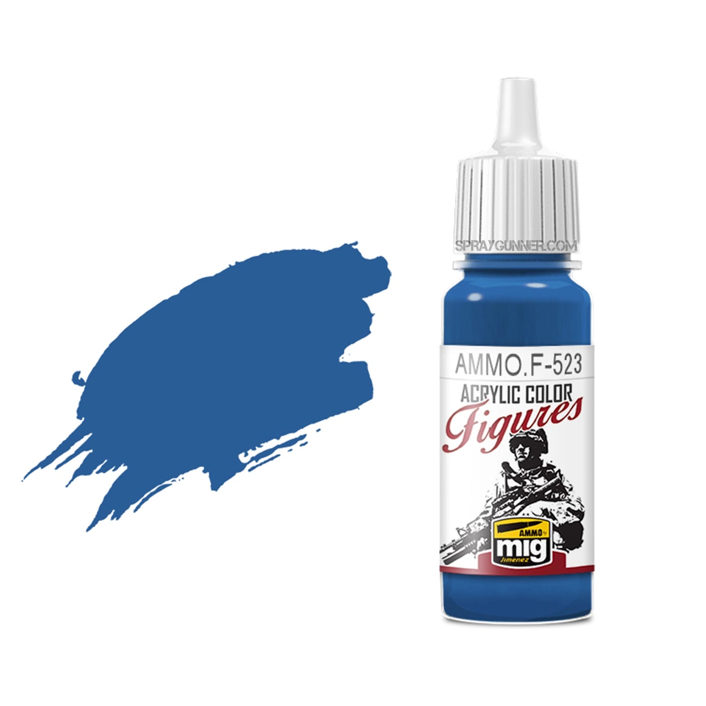 AMMO by MIG Acrylic for Figures - Uniform Blue - SprayGunner