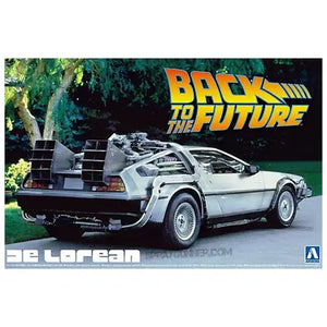 1/24 Back to the Future DeLorean Model Kit Aoshima Models