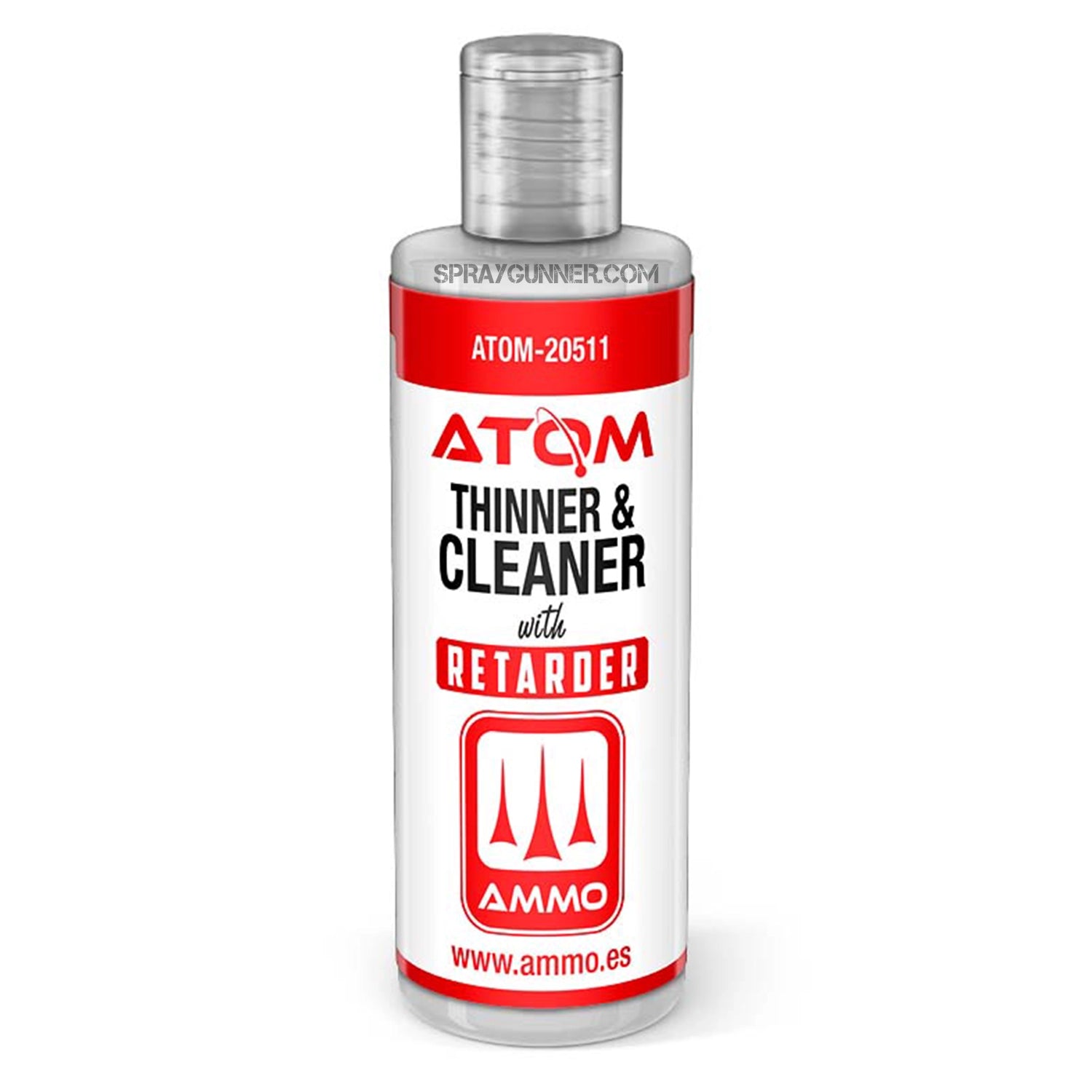 ATOM Thinner and Cleaner with Retarder 60mL - SprayGunner