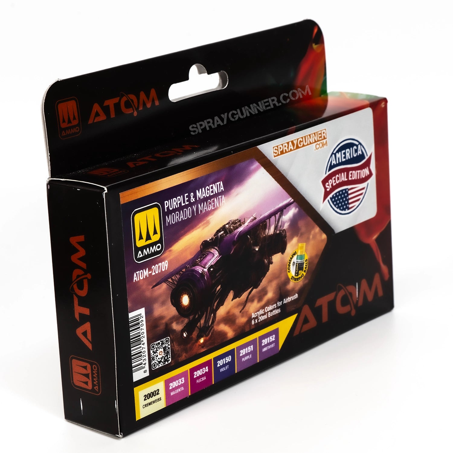 ATOM Purple & Magenta Set - SprayGunner