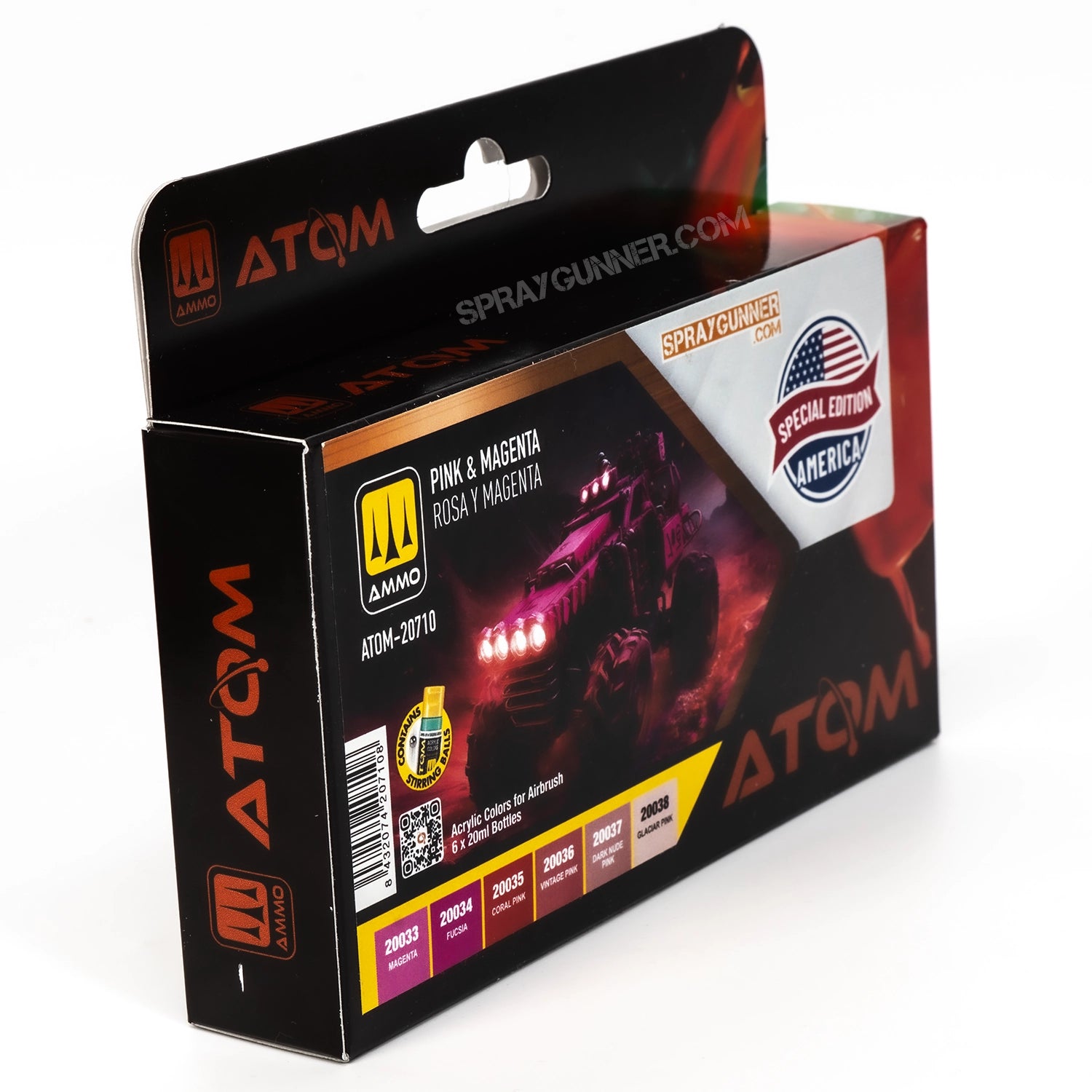 ATOM Pink & Magenta Set - SprayGunner