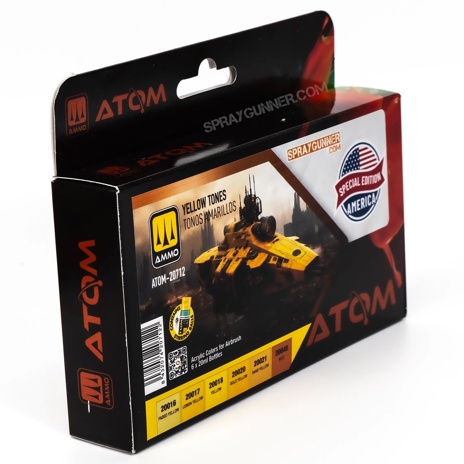 ATOM Yellow Tones Set - SprayGunner