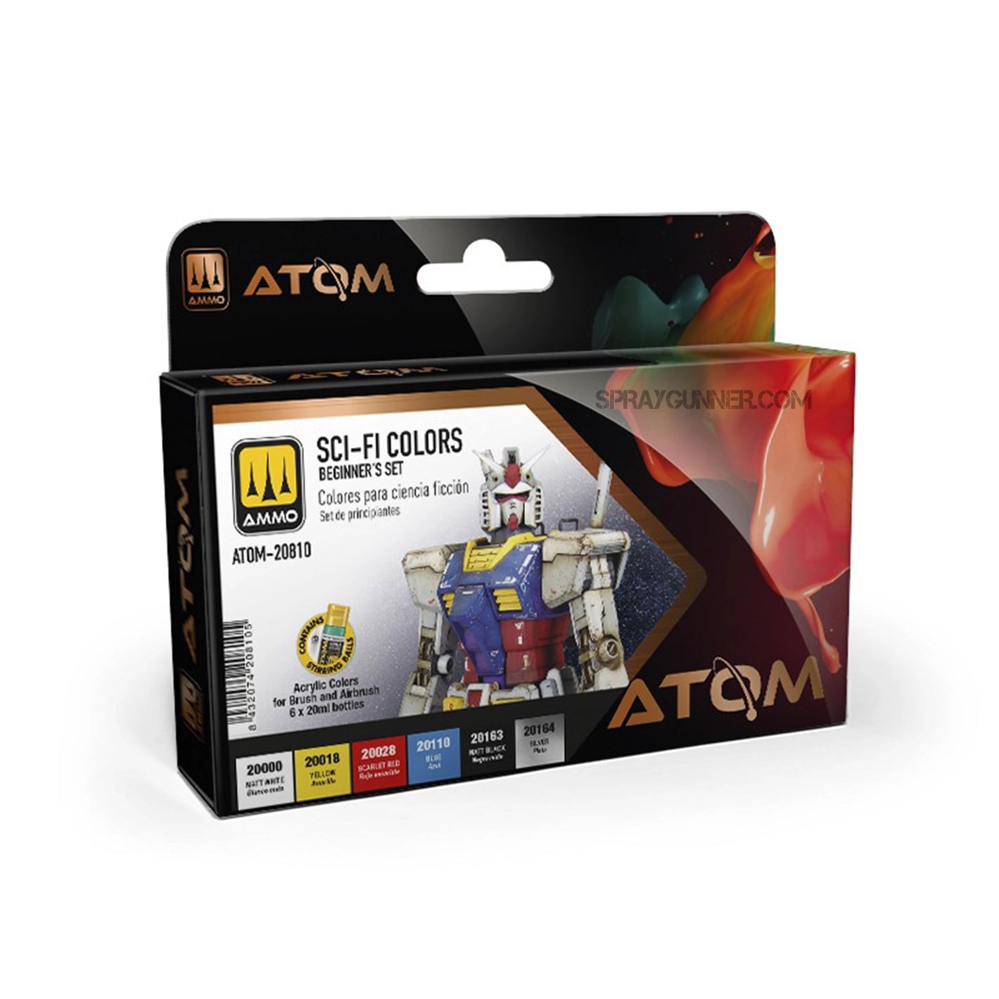 ATOM Beginners Set: SCI-FI Colors - SprayGunner