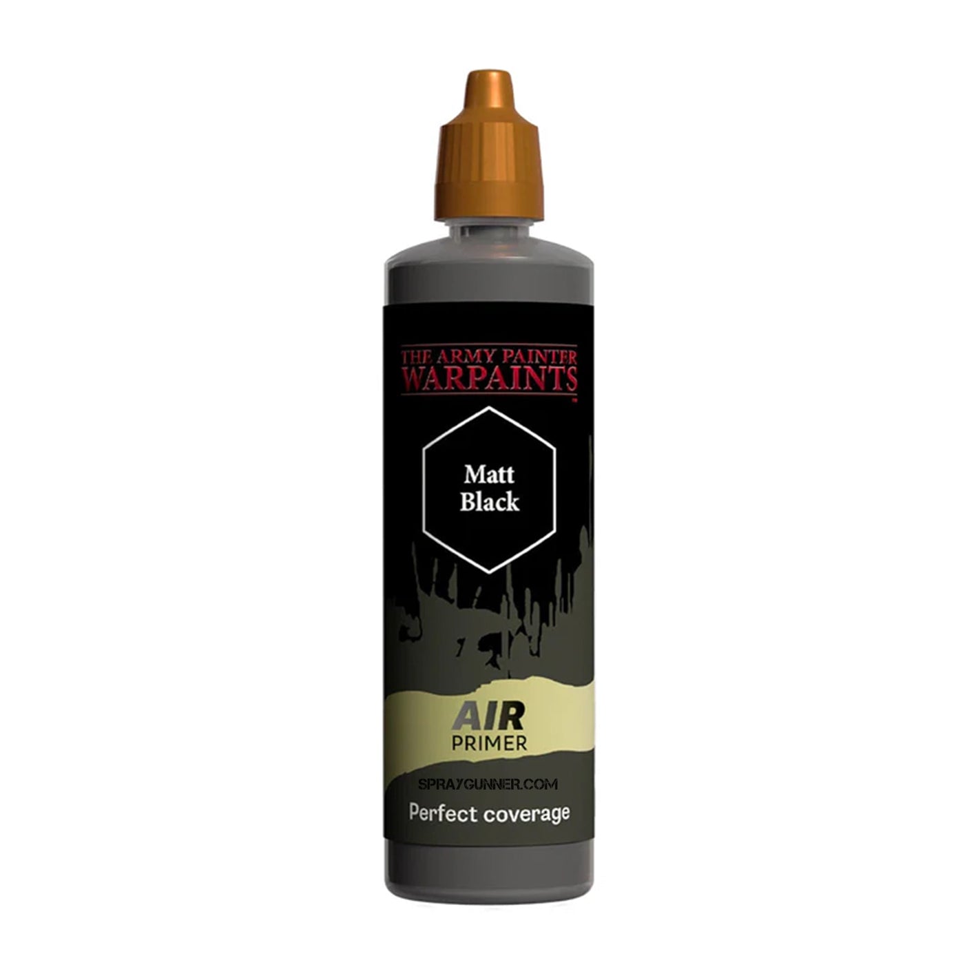 THE ARMY PAINTER: Warpaints Air Black Primer 100 ML - SprayGunner