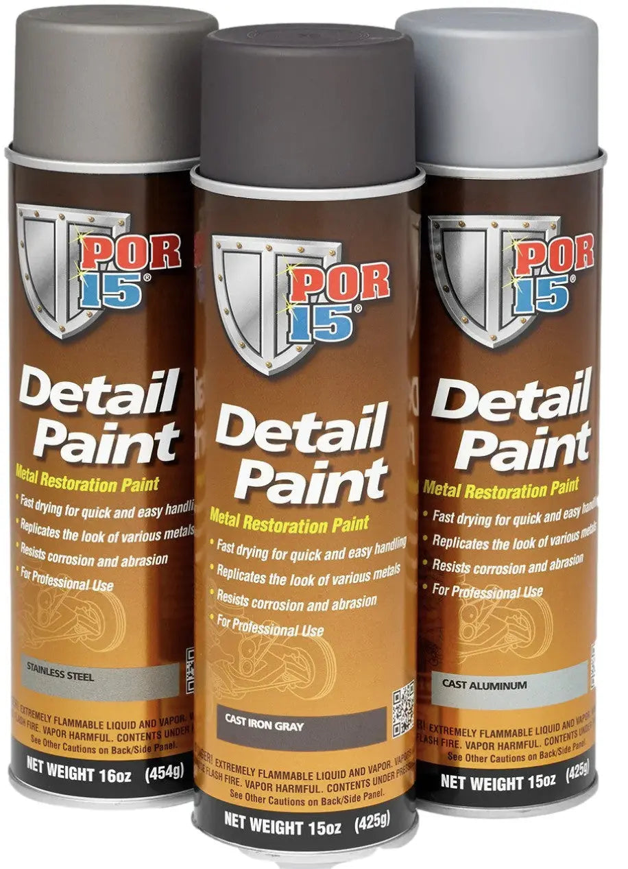 POR-15 41818, Stainless Steel Detail Paint POR-15 41818, Stainless Steel Detail Paint