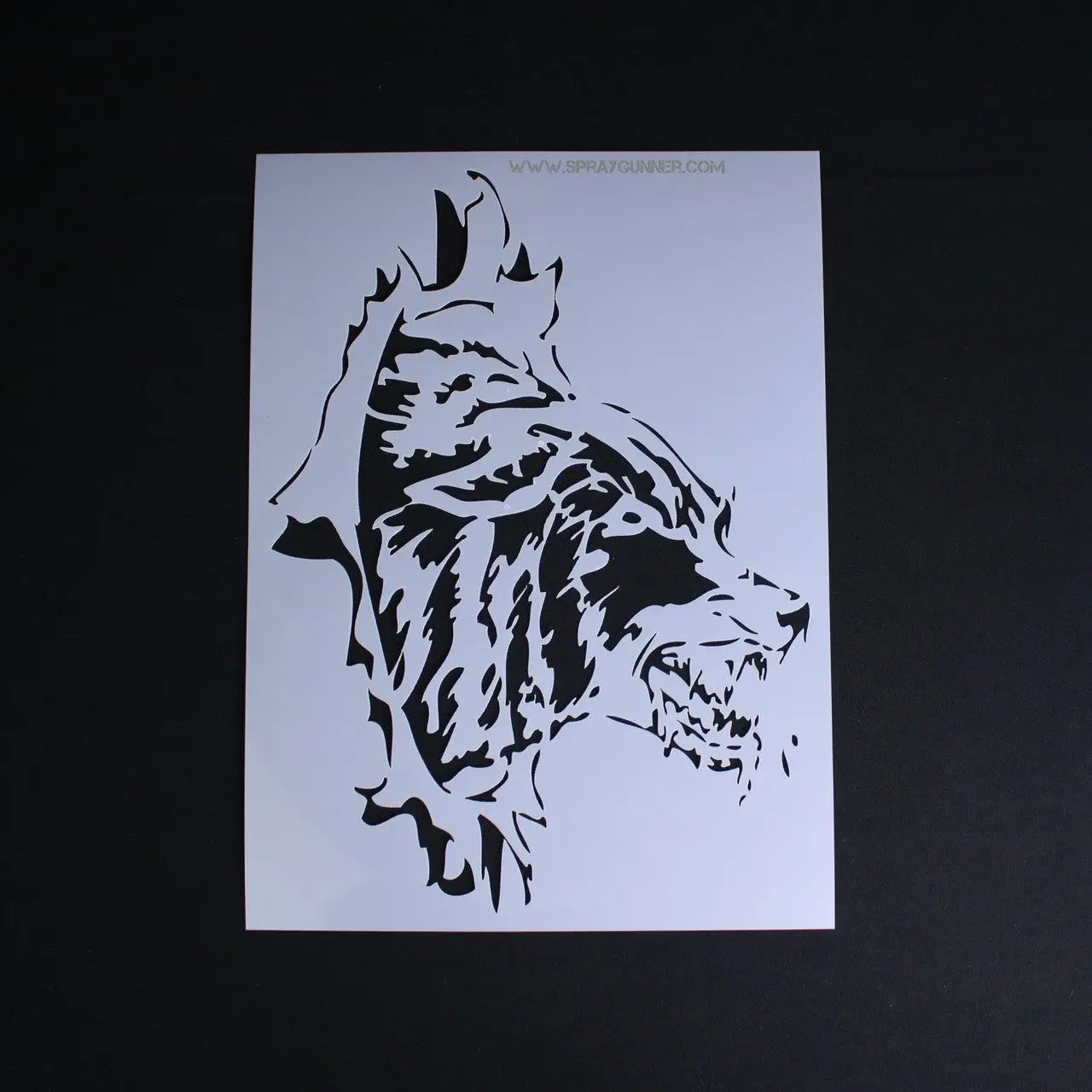 Air Shot Stencil: Animal 11 - SprayGunner