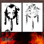 Air Shot Stencil: Animal 54 - SprayGunner