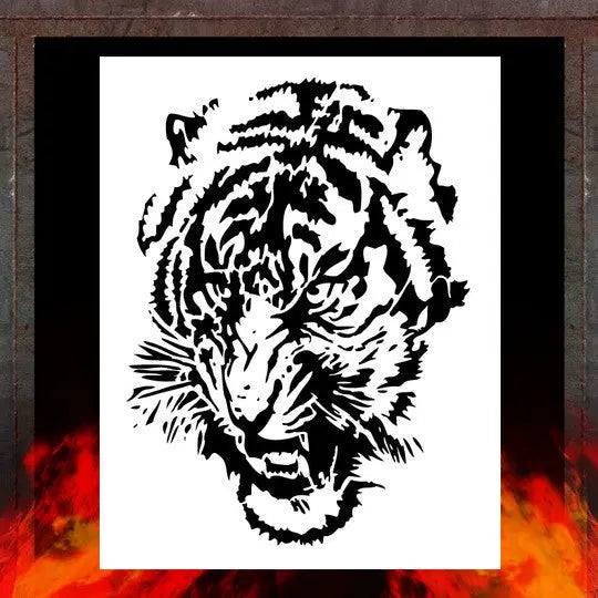 Air Shot Stencil: Animal 58 - SprayGunner