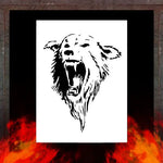 Air Shot Stencil: Animal 61 - SprayGunner