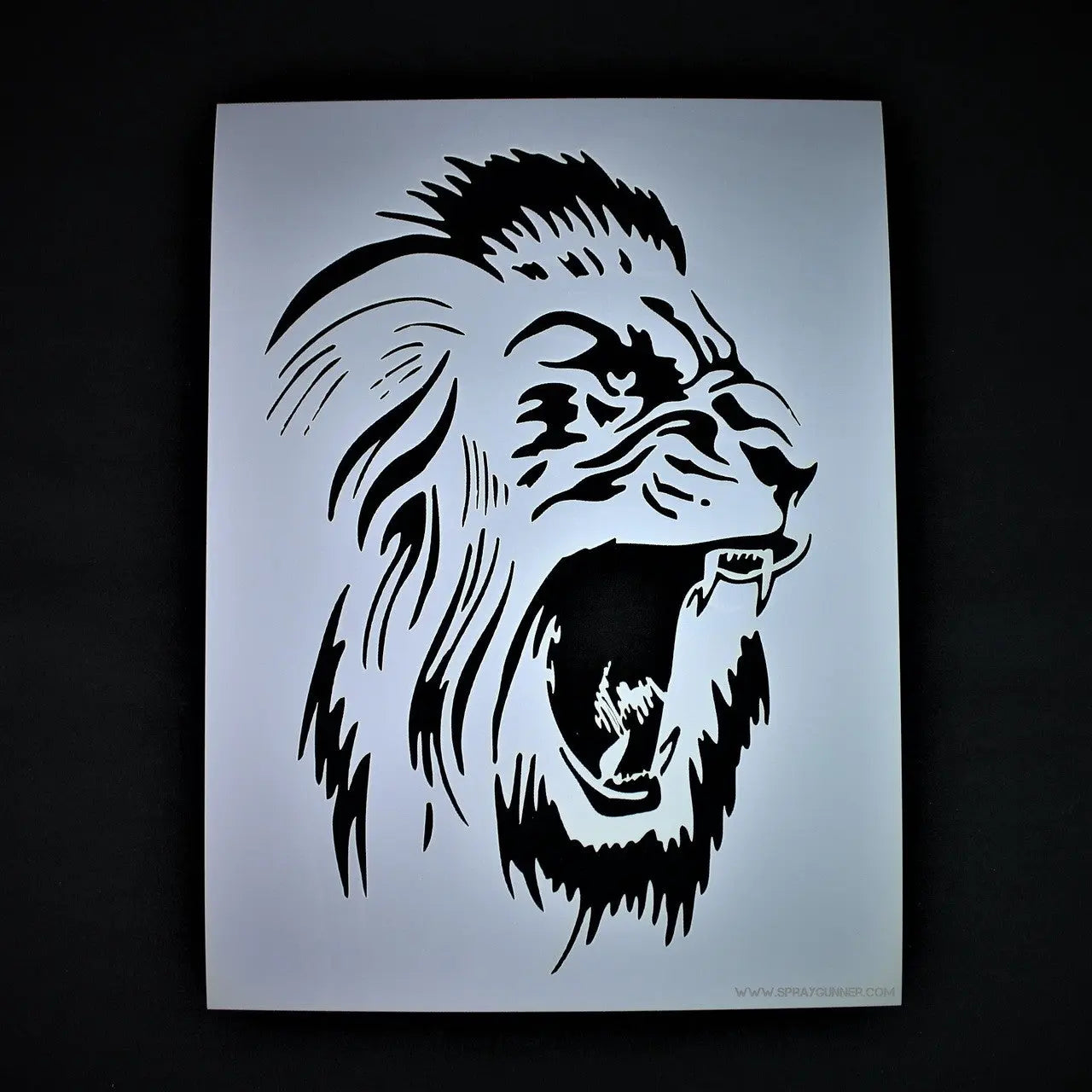 Air Shot Stencil: Animal 62 - SprayGunner