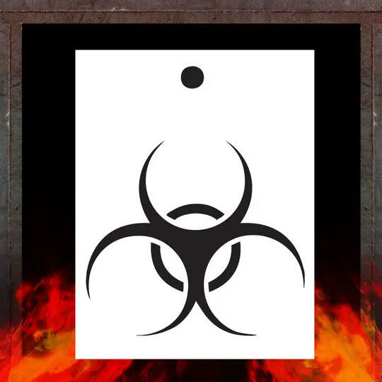 Air Shot Stencil: Bio Harzard - SprayGunner