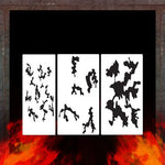 Air Shot Stencil: Camo 1 - SprayGunner