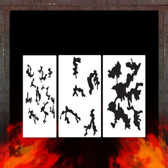 Air Shot Stencil: Camo 1 - SprayGunner