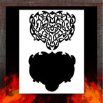 Air Shot Stencil: Celtic Knot 5 - SprayGunner