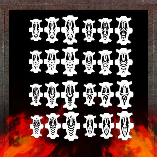 Air Shot Stencil: Craw 1 - SprayGunner