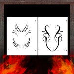 Air Shot Stencil: Pin Stripe 5 - SprayGunner