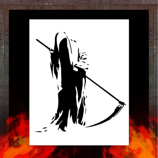 Air Shot Stencil: Reaper 1 - SprayGunner