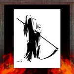 Air Shot Stencil: Reaper 1 - SprayGunner