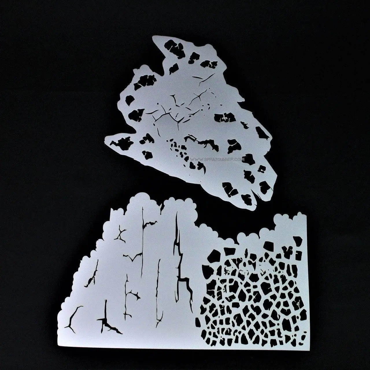 Air Shot Stencil: Texture 8 - SprayGunner