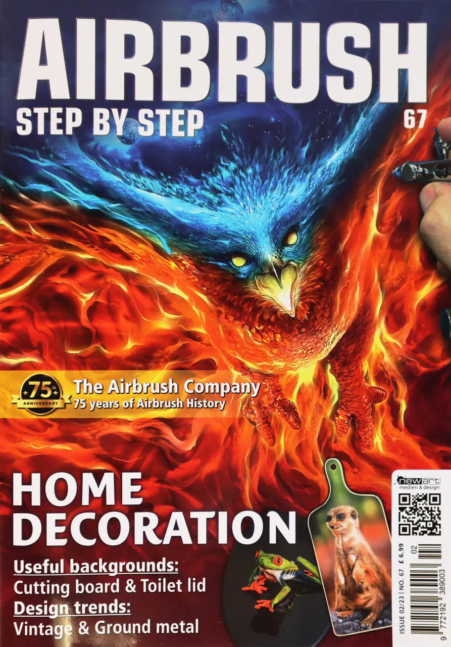Airbrush Step By Step Magazine Issue 67 - SprayGunner