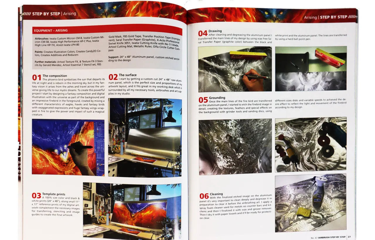 Airbrush Step By Step Magazine Issue 67 - SprayGunner