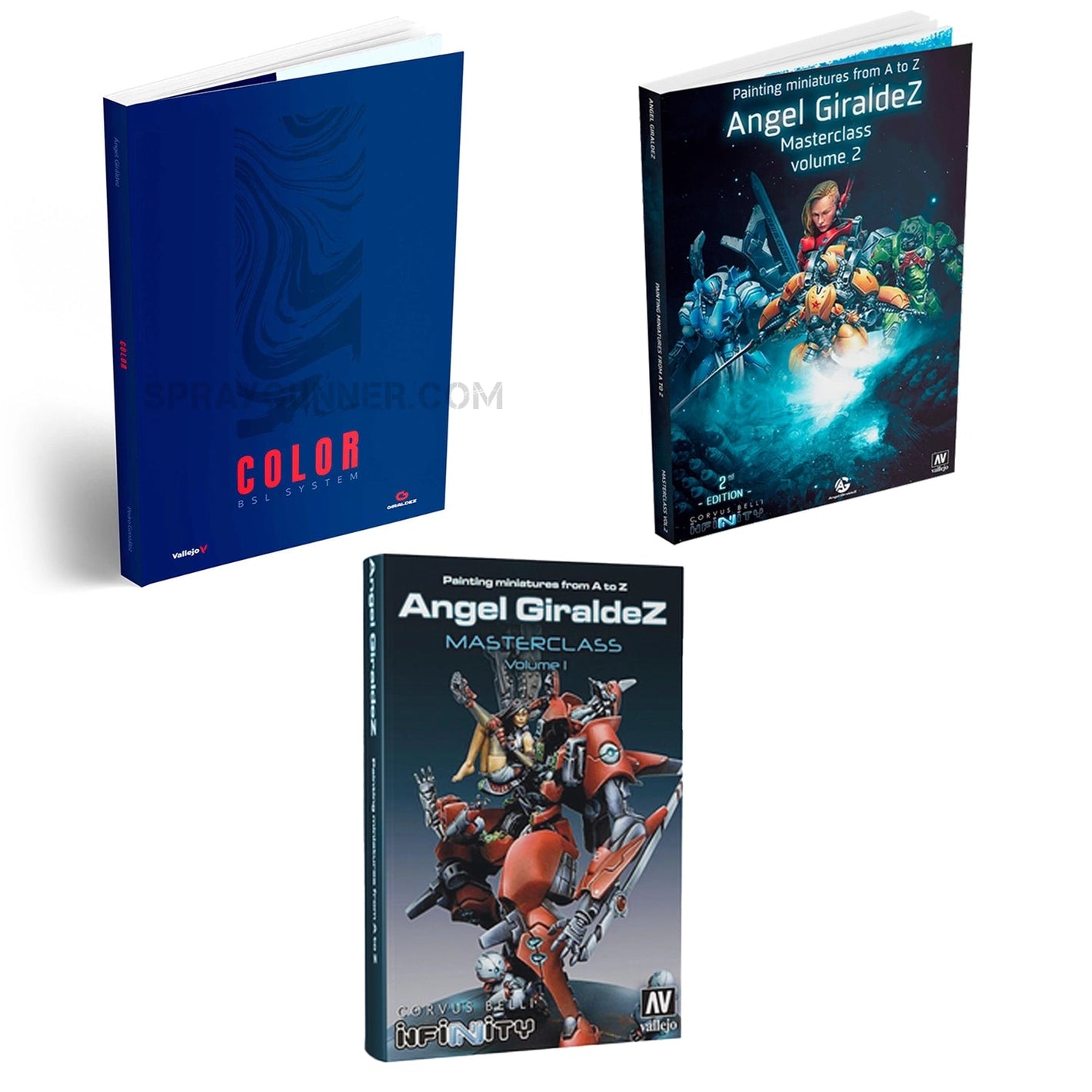Angel Giraldez - BSL Color System + Masterclass Volumes 1 &2 Bundle Angel Giraldez at SprayGunner