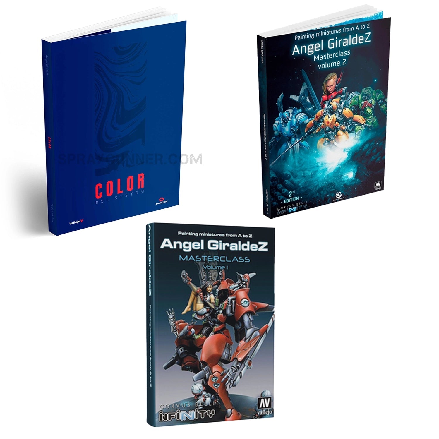 Angel Giraldez - BSL Color System + Masterclass Volumes 1 &2 Bundle Angel Giraldez at SprayGunner