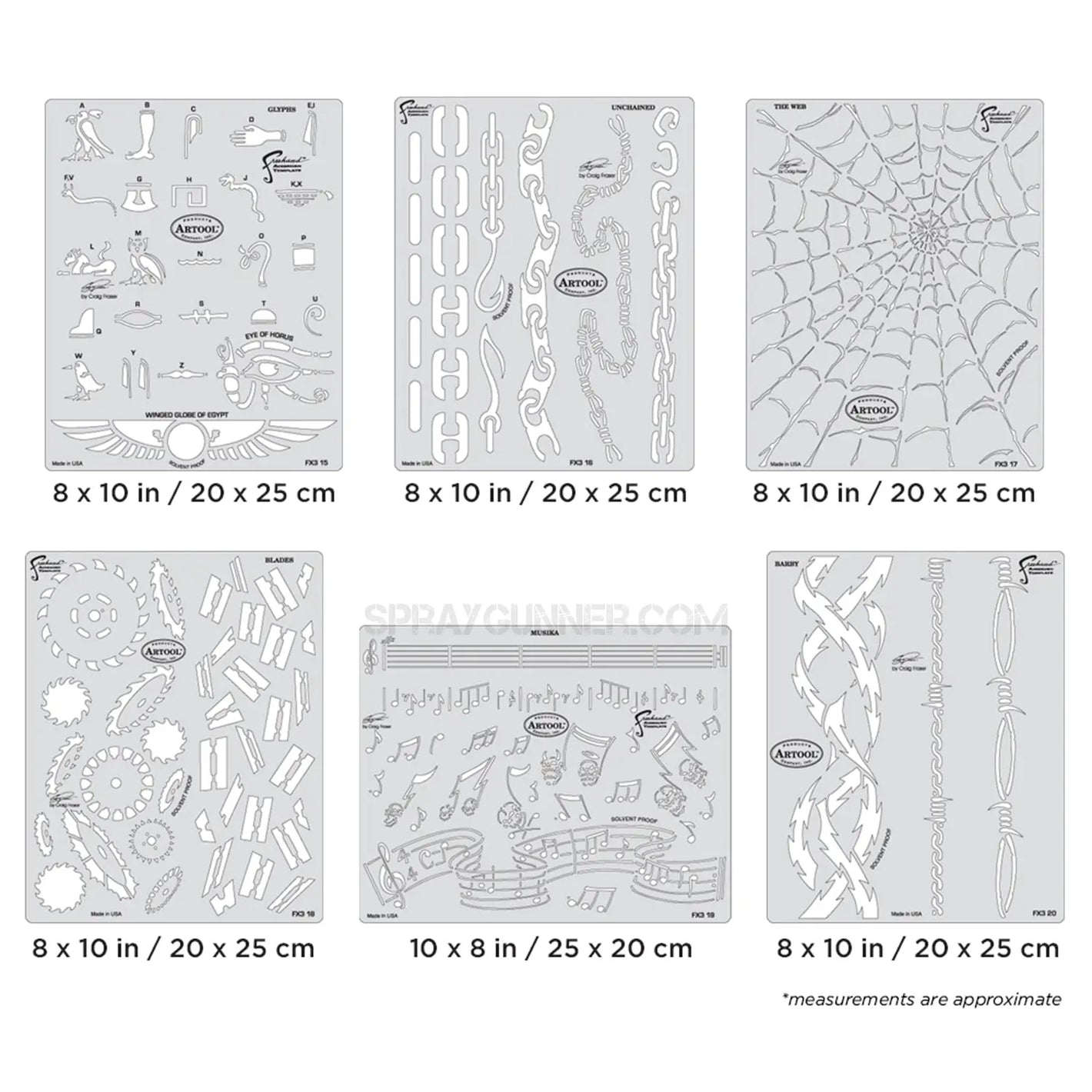 Artool FX3 Freehand Airbrush Set by Craig Fraser Artool