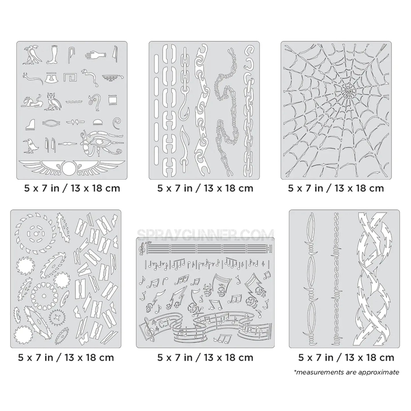 Artool FX3 Mini Series Freehand Airbrush Template by Craig Fraser Artool