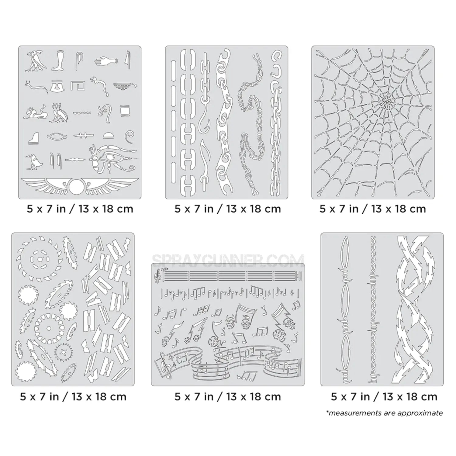 Artool FX3 Mini Series Freehand Airbrush Template by Craig Fraser Artool