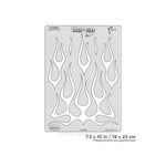 Artool Freehand Airbrush Templates Flame-o-rama Ol' School by Craig Fraser Artool