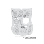 Artool Kanji Master Kanji Masks Freehand Airbrush Template by Dennis Mathewson Artool