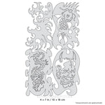 Artool Kanji Motto Nano Freehand Airbrush Template by Dennis Mathewson Artool