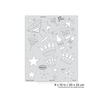 Artool Kustom Kulture Martini Time Freehand Airbrush Template by Craig Fraser Artool